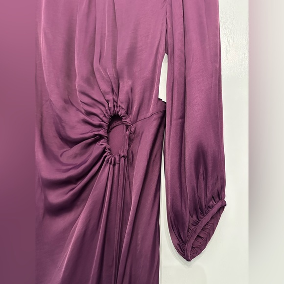 FARM Rio Purple Long Sleeve Dress - Picture 5 of 9